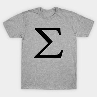 Sigma Greek Letter T-Shirt